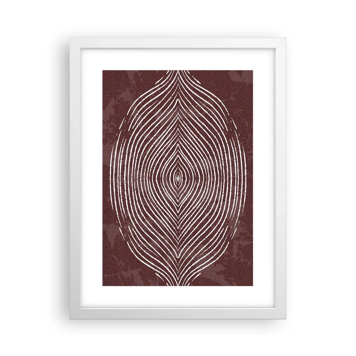 Poster in een witte lijst - De ruimte spreekt - 30x40 cm