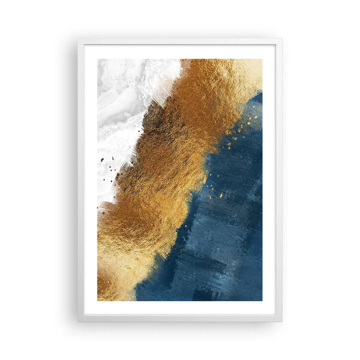 Poster in een witte lijst - De kleuren van de zomer - 50x70 cm