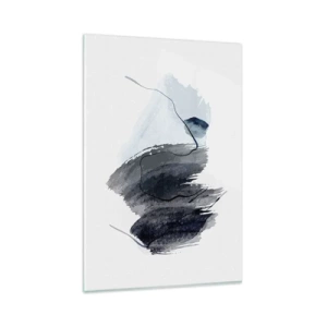 Schilderen op glas - Intensiteit en beweging - 80x120 cm