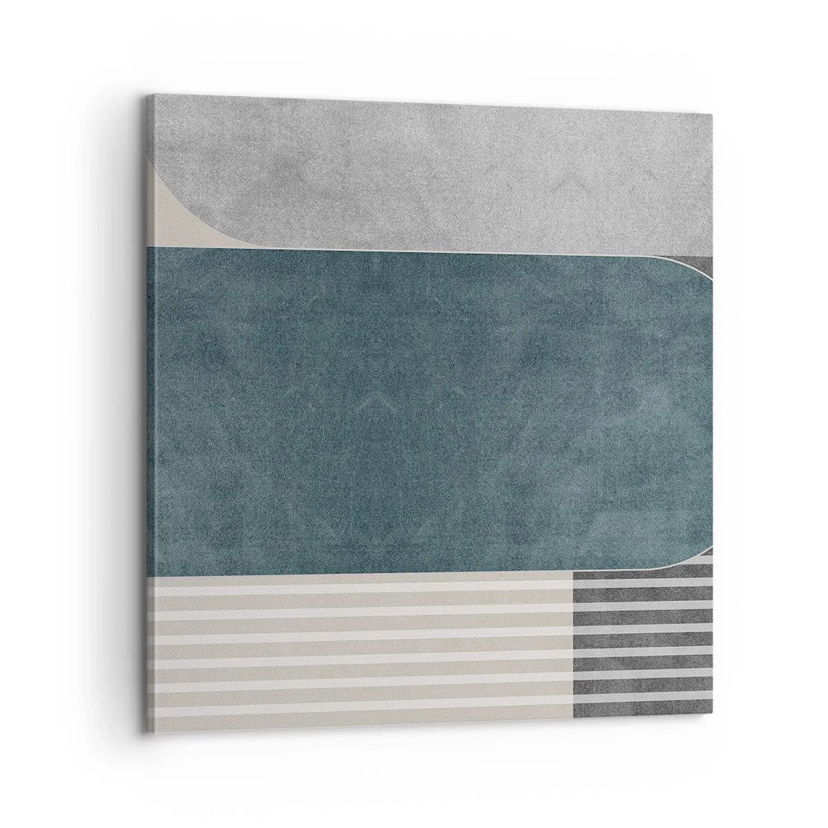 Schilderen op canvas - Compositie op niveau - 60x60 cm