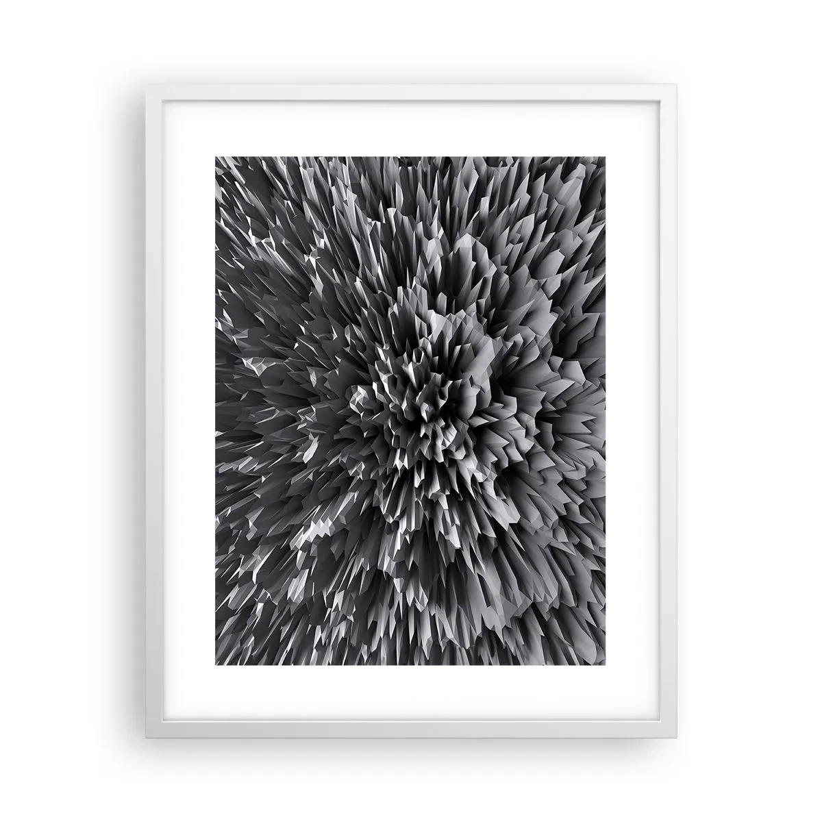 Poster in een witte lijst - Strikter kan het niet - 40x50 cm