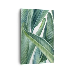 Schilderen op canvas - Groen zelf - 80x120 cm