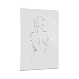 Schilderen op glas - Lichaamsmuziek - 80x120 cm