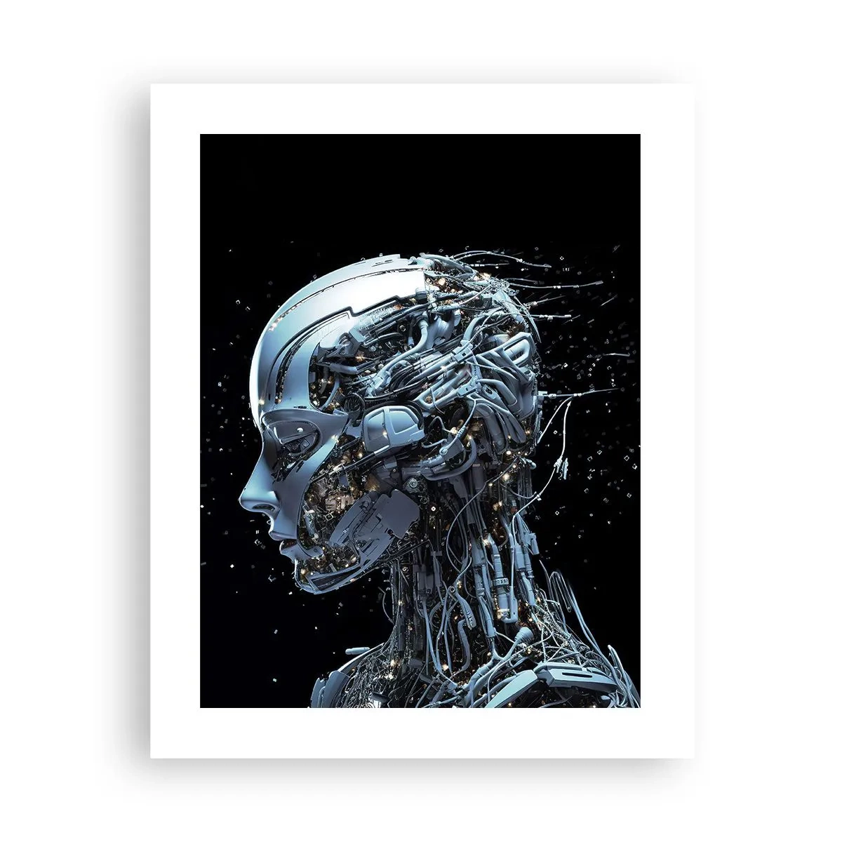 Poster - Technologie is een vrouw - 40x50 cm