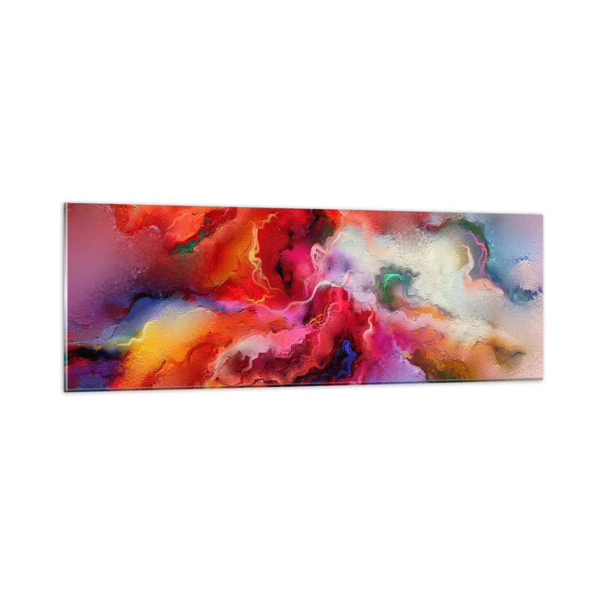 Schilderen op glas - Hoe vang je dromen - rook - 90x30 cm