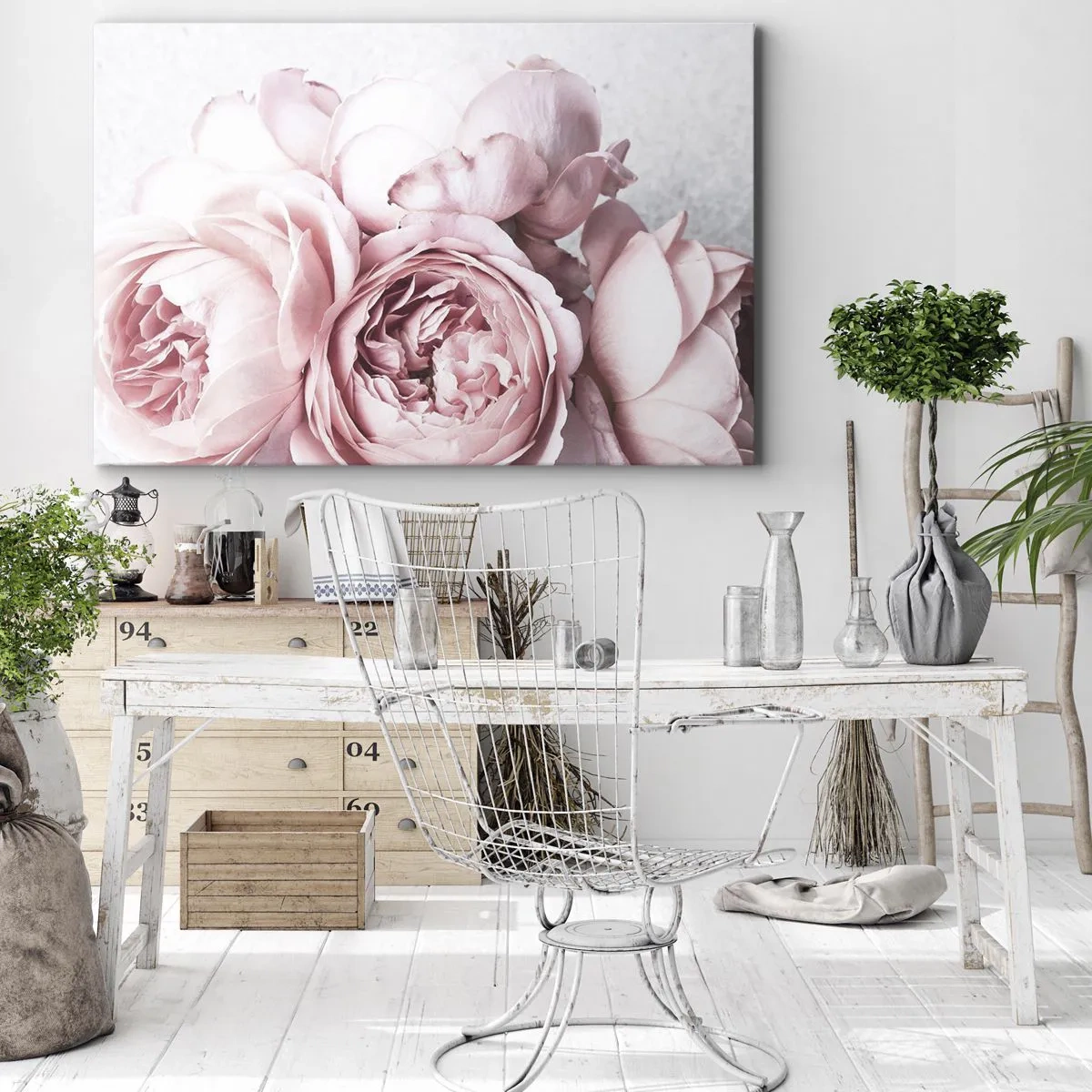 Schilderen op canvas - Voor romantici - 100x70 cm