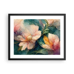 Poster in een zwarte lijst - Gewoon subtiliteit - 50x40 cm