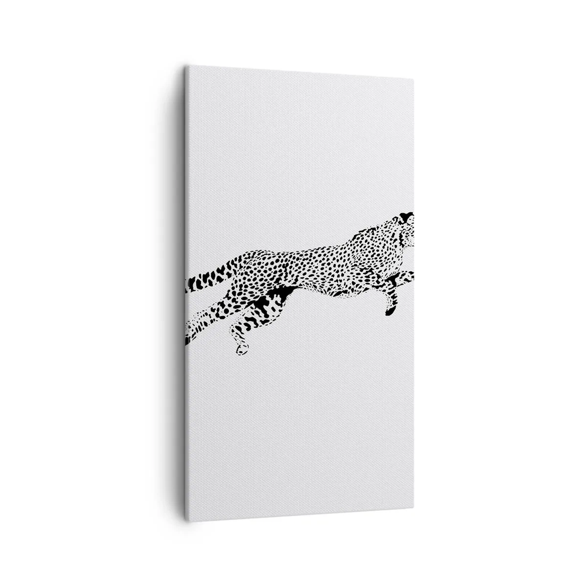 Schilderen op canvas - De snelste op aarde - 45x80 cm