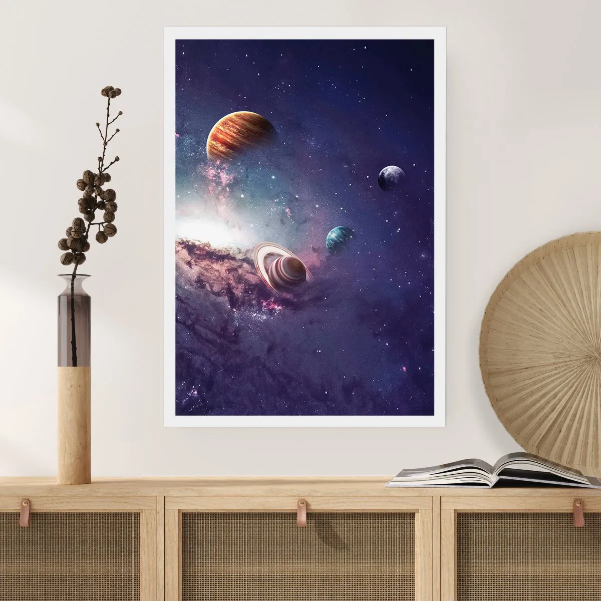 Poster - Zonne-dans systeem - 61x91 cm