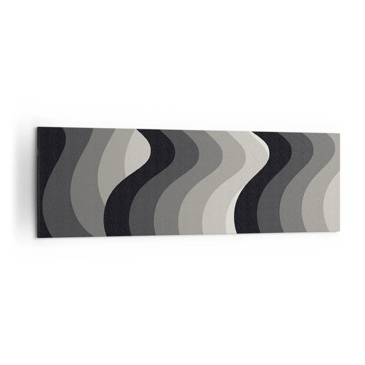 Schilderen op canvas - Golf na golf - 160x50 cm