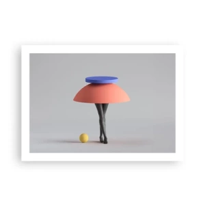 Poster - Surrealistische compositie - 70x50 cm