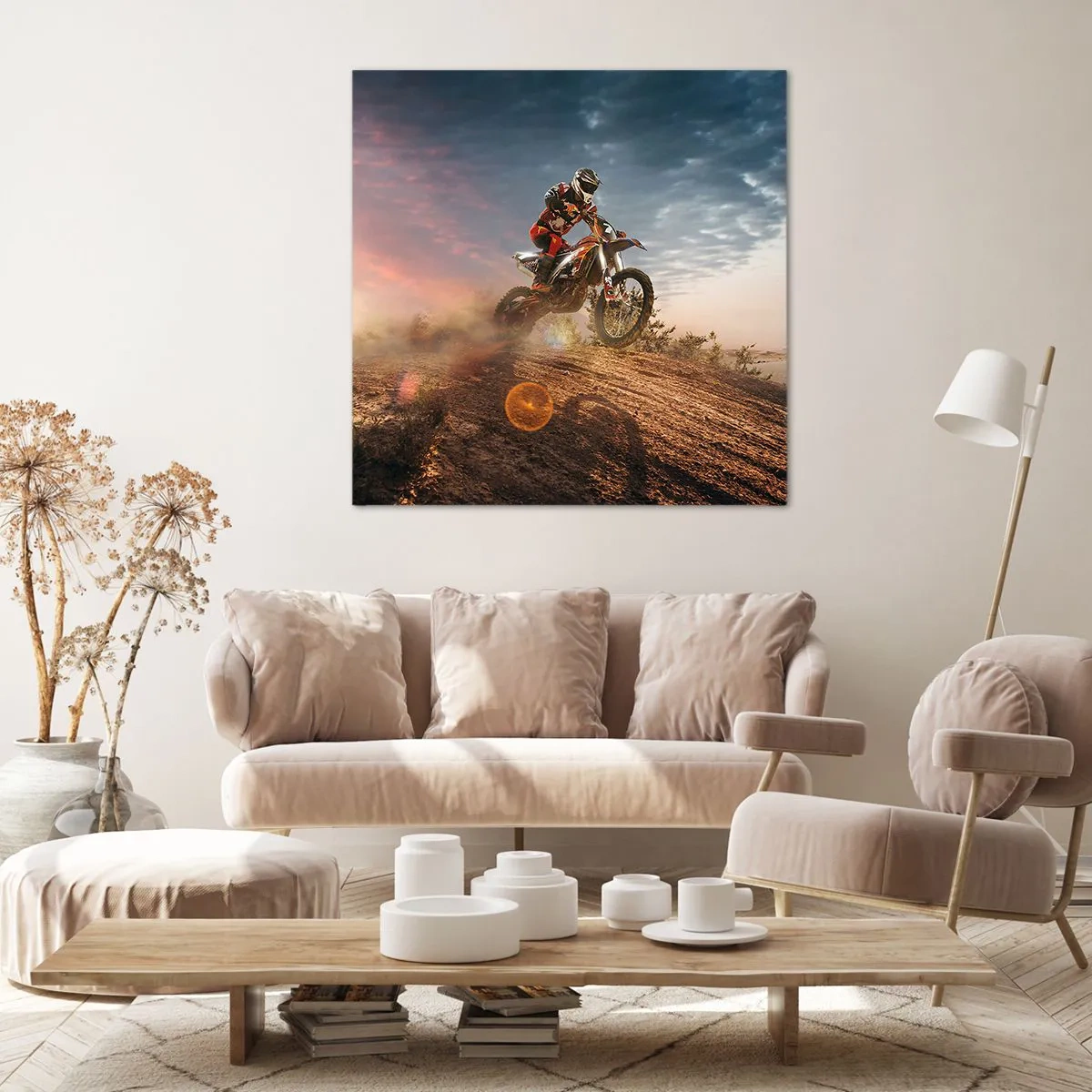 Schilderen op canvas - Voor overwinning - 40x40 cm