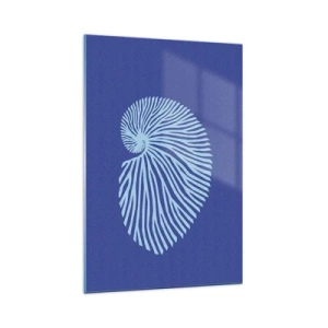 Schilderen op glas - De geboorte van de schelp - 70x100 cm