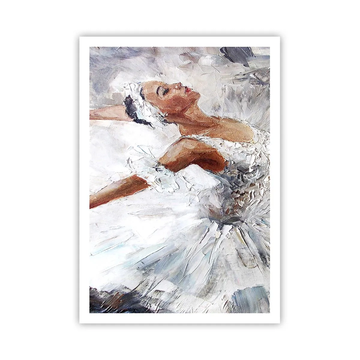 Poster - Delicaat en licht als tule - 70x100 cm