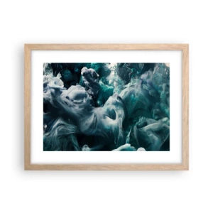 Een poster in een licht eiken lijst - De nobele kilheid van steen - 40x30 cm