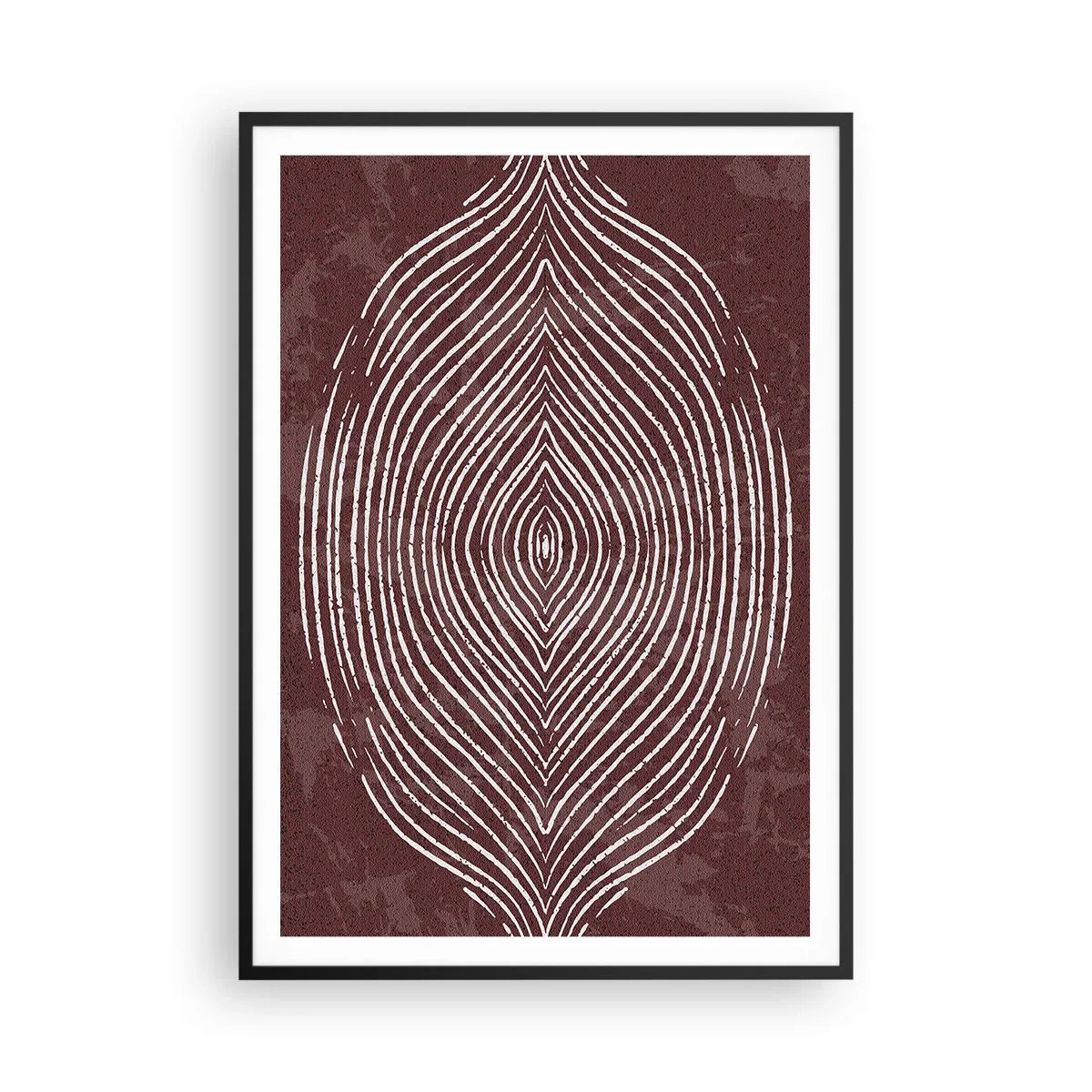 Poster in een zwarte lijst - De ruimte spreekt - 70x100 cm