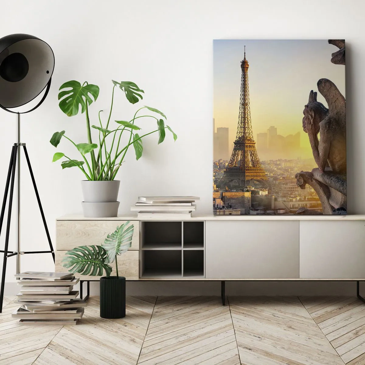 Schilderen op canvas - Er is veel veranderd... - 50x70 cm