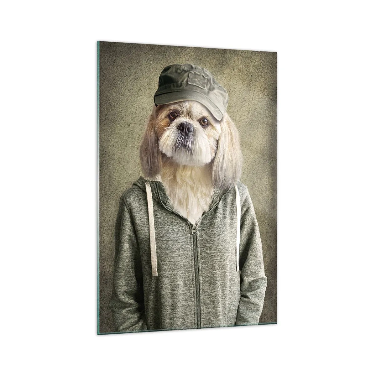 Schilderen op glas - Ik heb liever losser - 70x100 cm