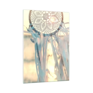 Schilderen op glas - Kanten totem - 50x70 cm