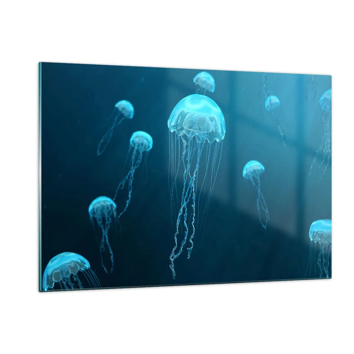 Schilderen op glas - Oceaandans - 120x80 cm
