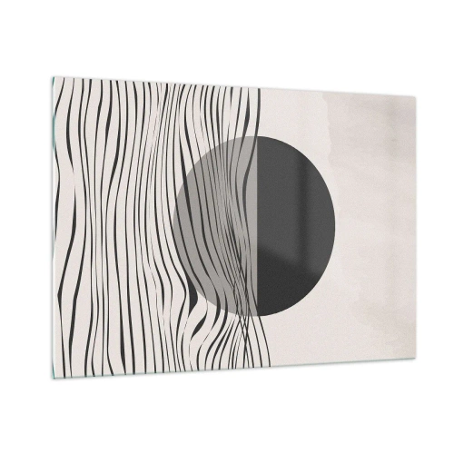 Schilderen op glas - Halve compositie - 100x70 cm