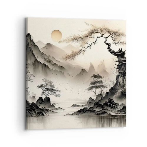 Schilderen op canvas - De unieke charme van het Oosten - 70x70 cm