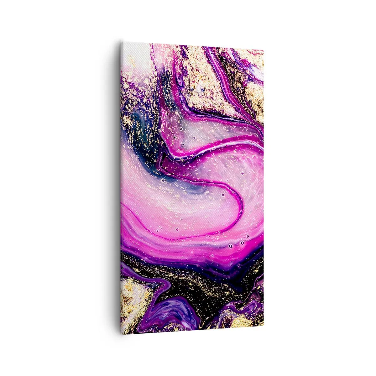 Schilderen op canvas - Een momentje achter de schermen - 55x100 cm