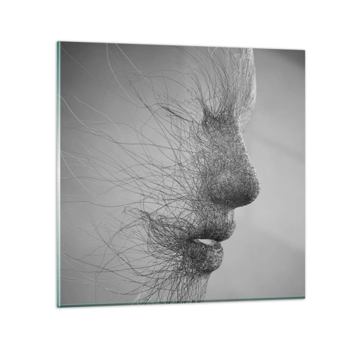 Schilderen op glas - De geest van de wind - 30x30 cm