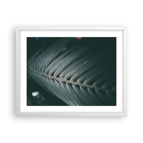 Poster in een witte lijst - De precisie van de natuur - 50x40 cm
