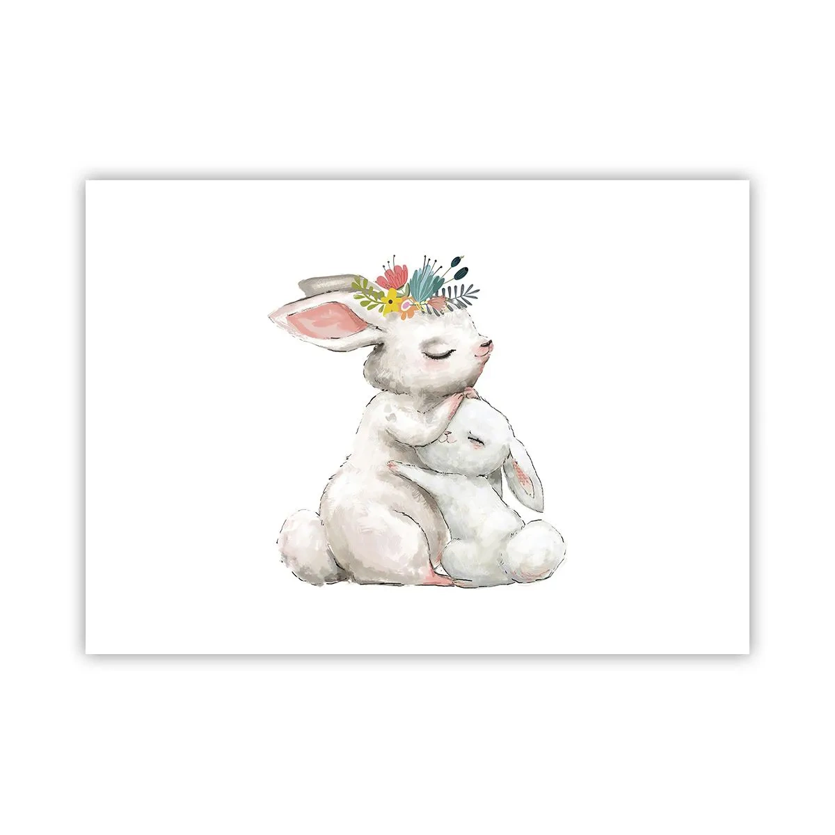 Poster - Het is het beste met mama - 70x50 cm