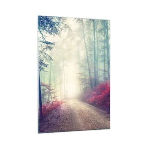 Schilderen op glas - Hoe goed om op te staan ​​als het ochtend wordt - 80x120 cm