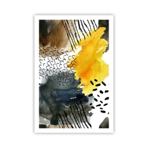 Poster - Een ontmoeting van de elementen - 61x91 cm