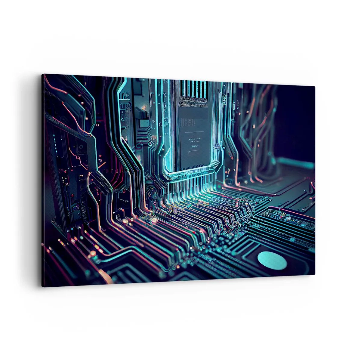 Schilderen op canvas - Ik ben aan het denken… - 120x80 cm