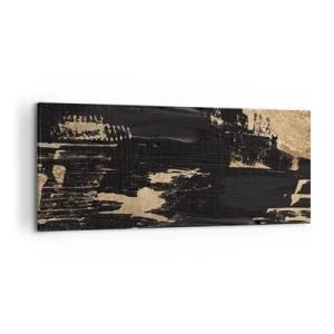 Schilderen op canvas - Spoor van aanraking - 120x50 cm