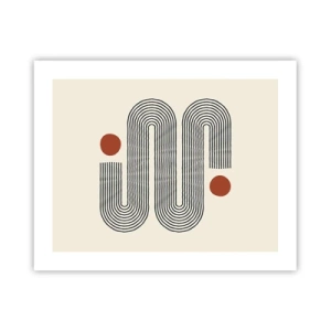 Poster - Van het begin tot het eind - 50x40 cm