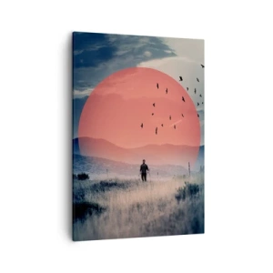 Schilderen op canvas - In hun elementen - 50x70 cm