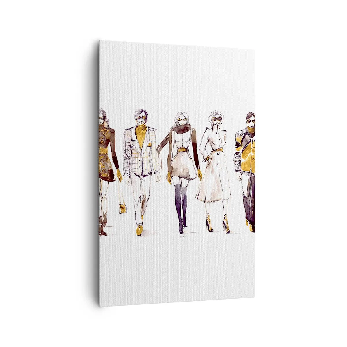 Schilderen op canvas - Casual chic, casual elegantie - 80x120 cm