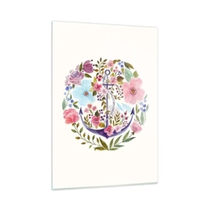 Schilderen op glas - Goede droom van zeeman - 50x70 cm