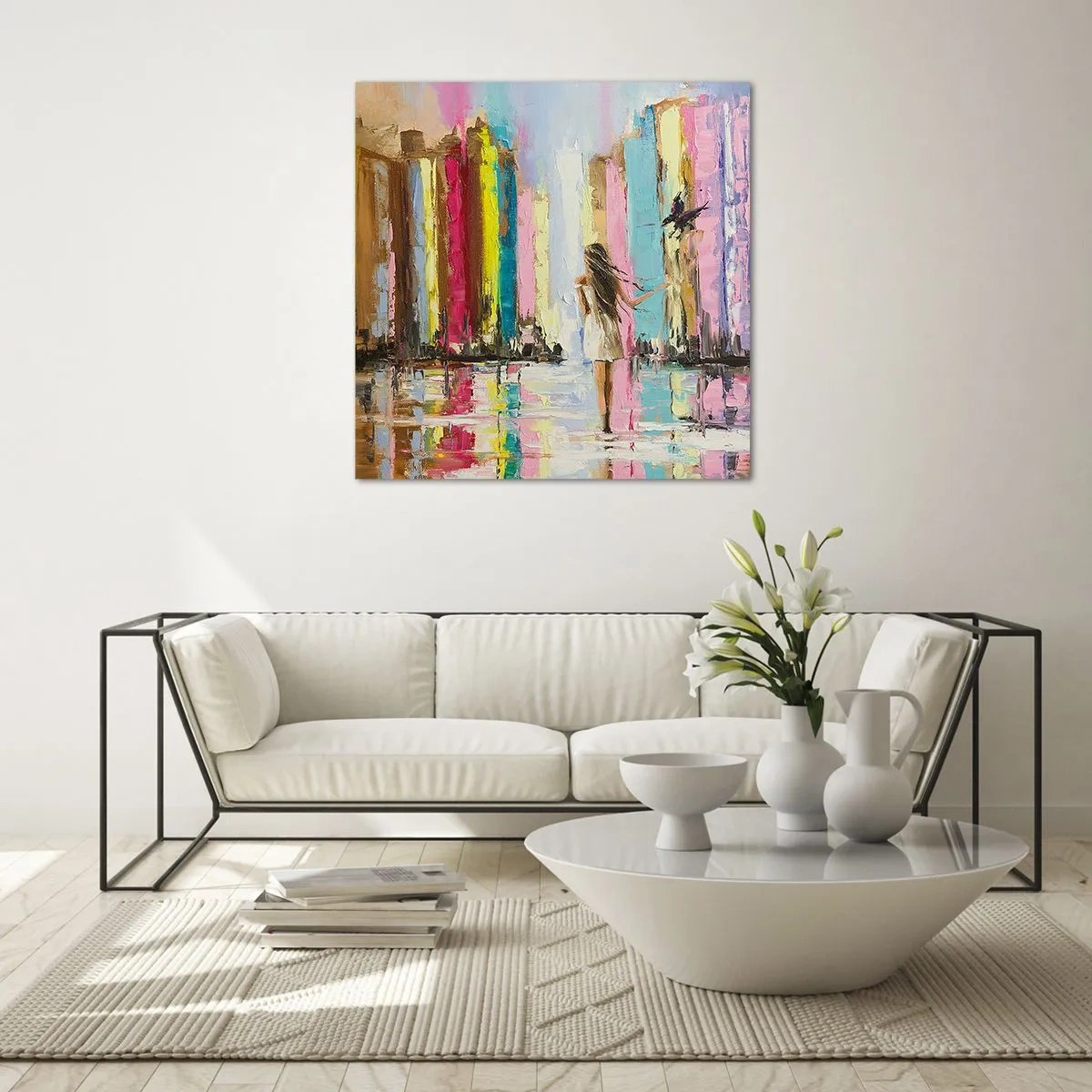 Schilderen op glas - Volg mij - 30x30 cm