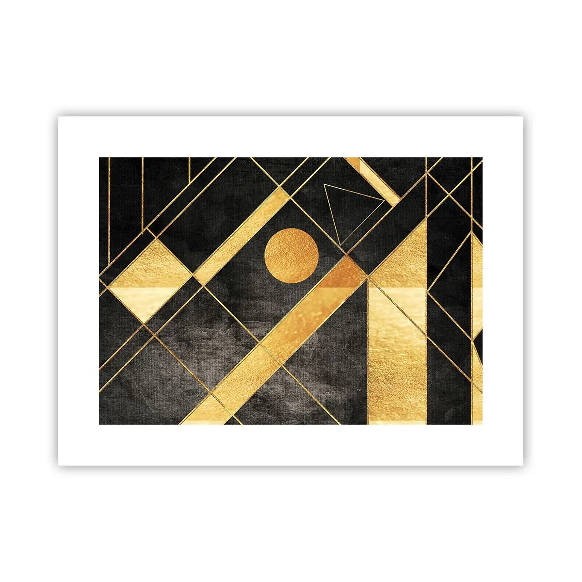 Poster - De zon van de woestijn - 40x30 cm