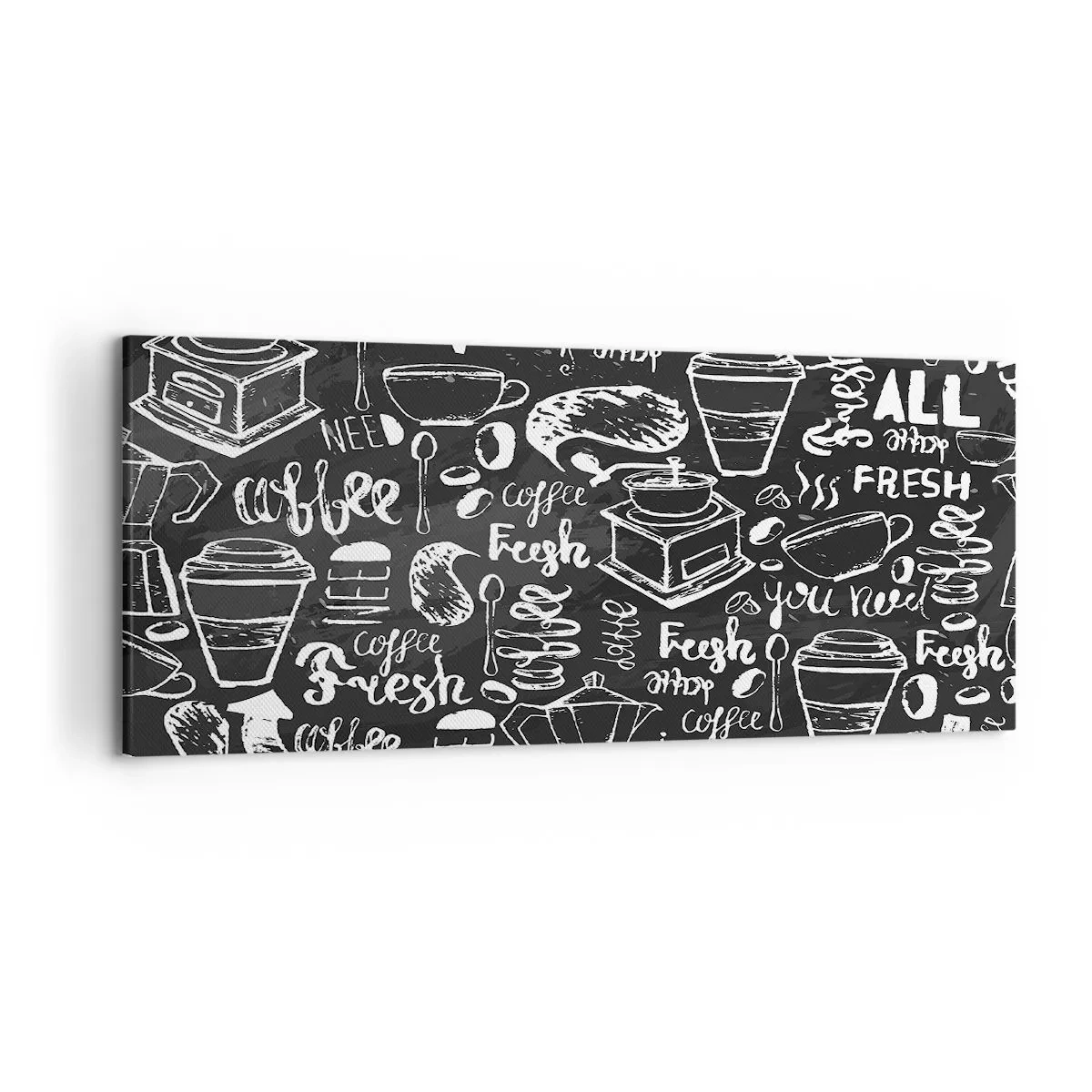 Schilderen op canvas - Alles wat je nodig hebt is… - 120x50 cm