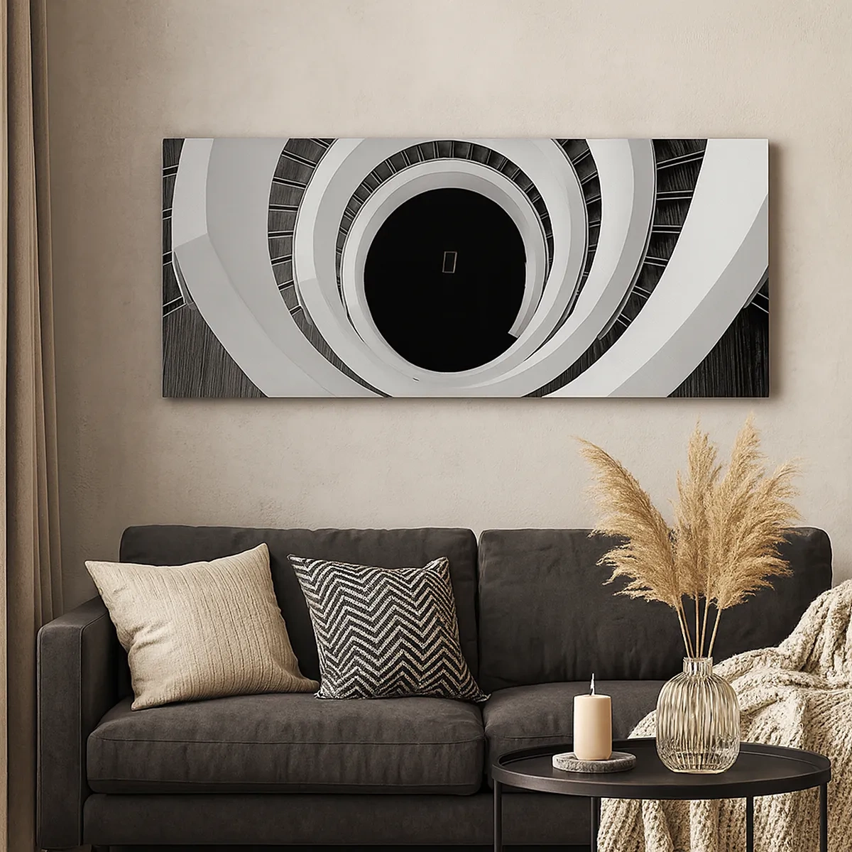 Schilderen op canvas - Tot de kern van de zaak - 30x30 cm