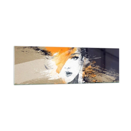 Schilderen op glas - En er is licht - 160x50 cm