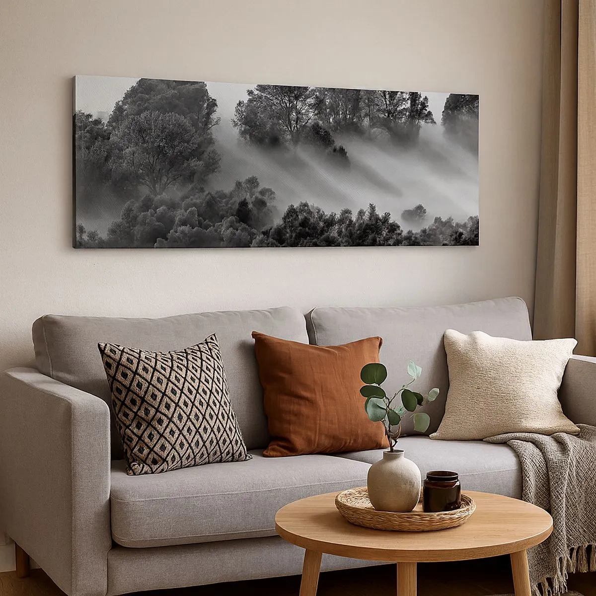Schilderen op canvas - Opstaand uit de slaap - 100x40 cm