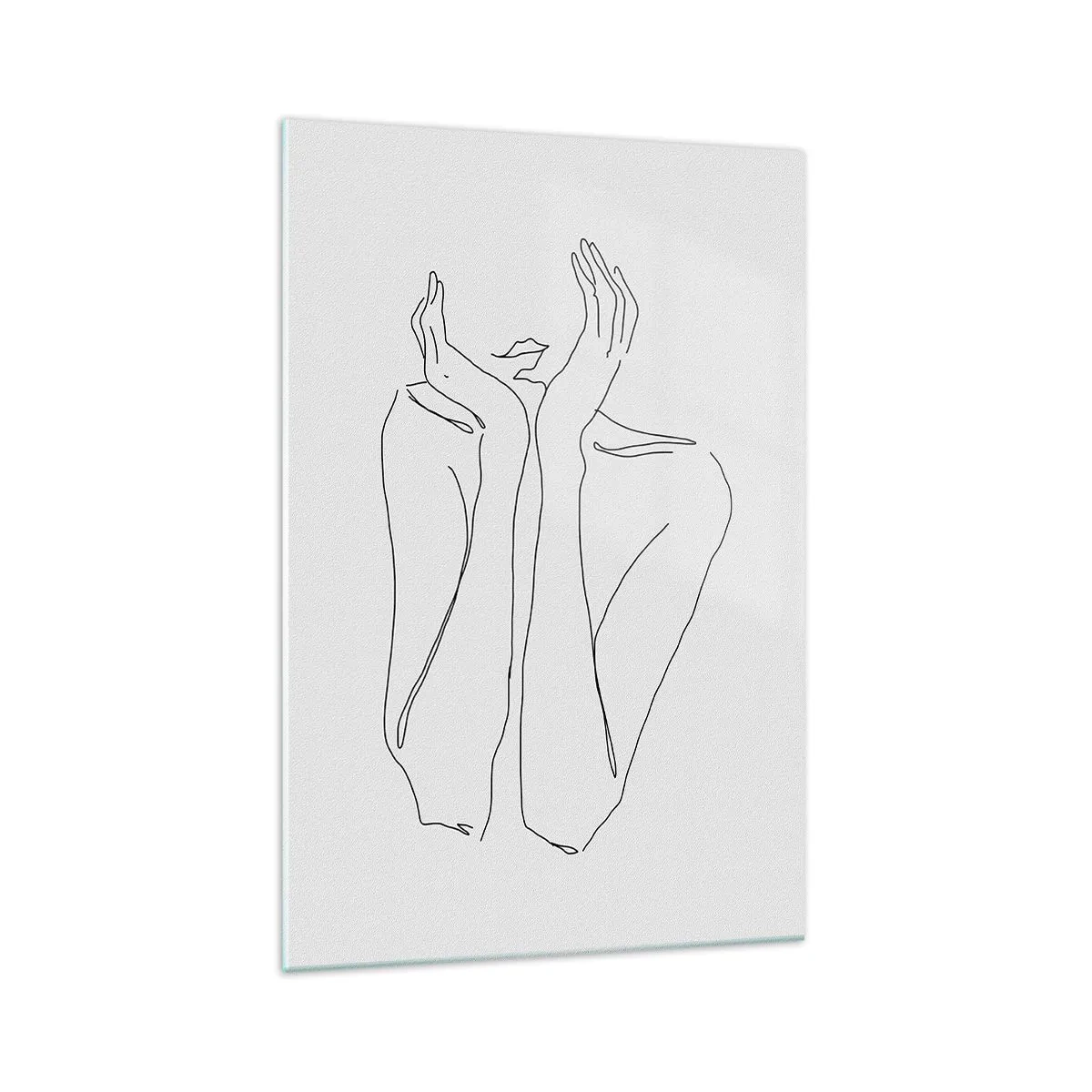 Schilderen op glas - Waar meisjes van dromen - 70x100 cm