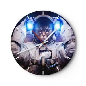 Wandklok - Klok - Houston, je hebt een probleem - 40x40 cm