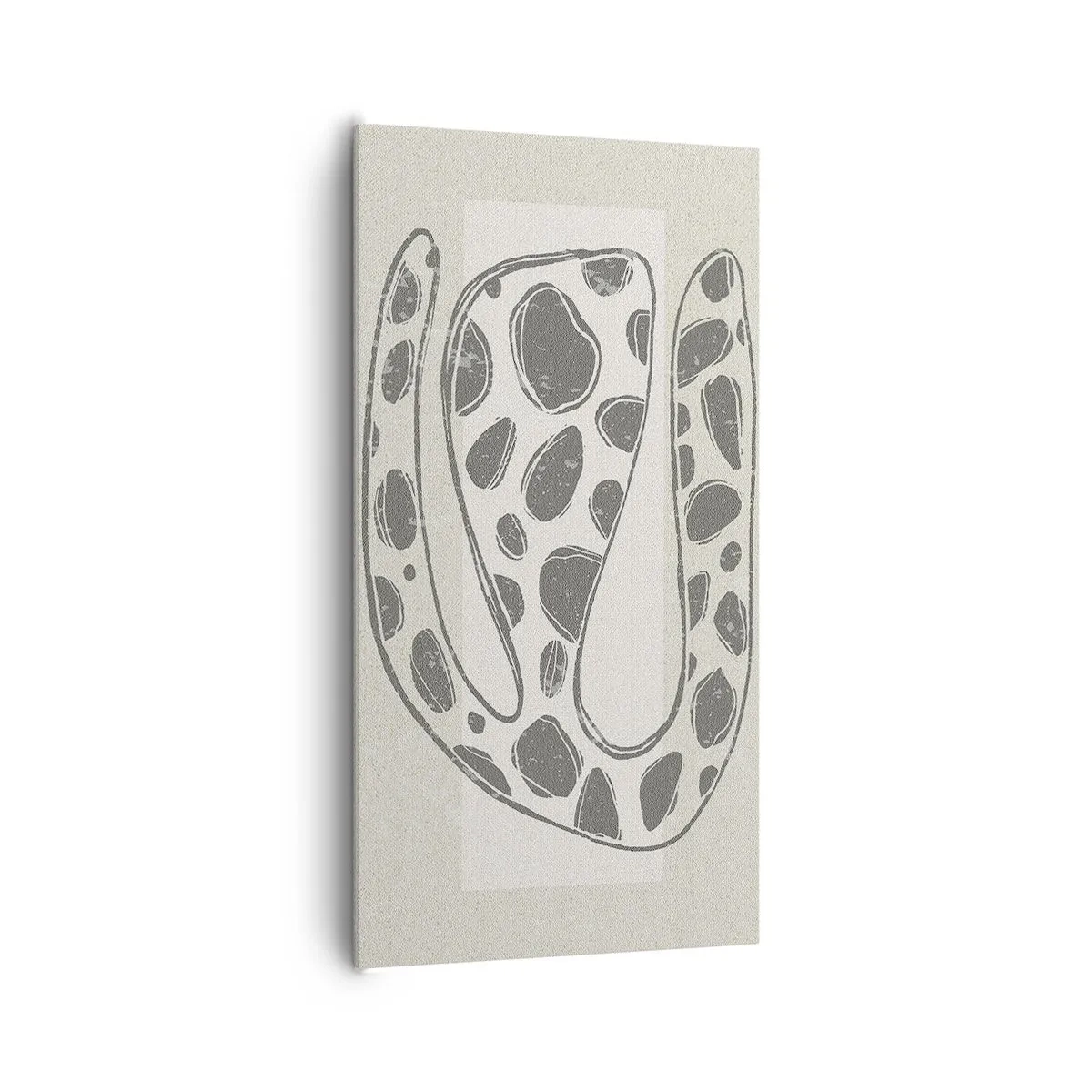 Schilderen op canvas - Een vreemd wezen - 65x120 cm