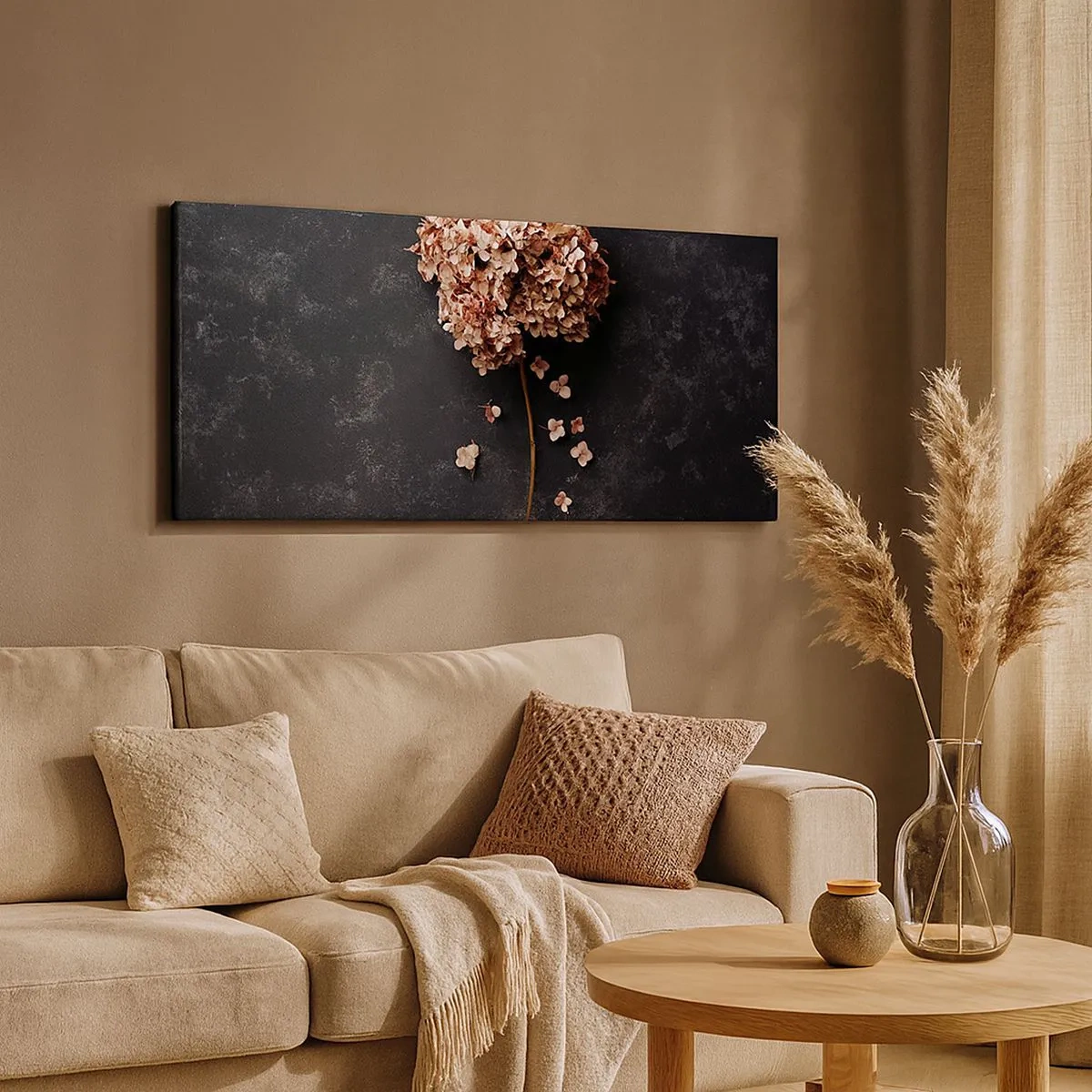 Schilderen op canvas - Een echt romantisch teken - 100x40 cm