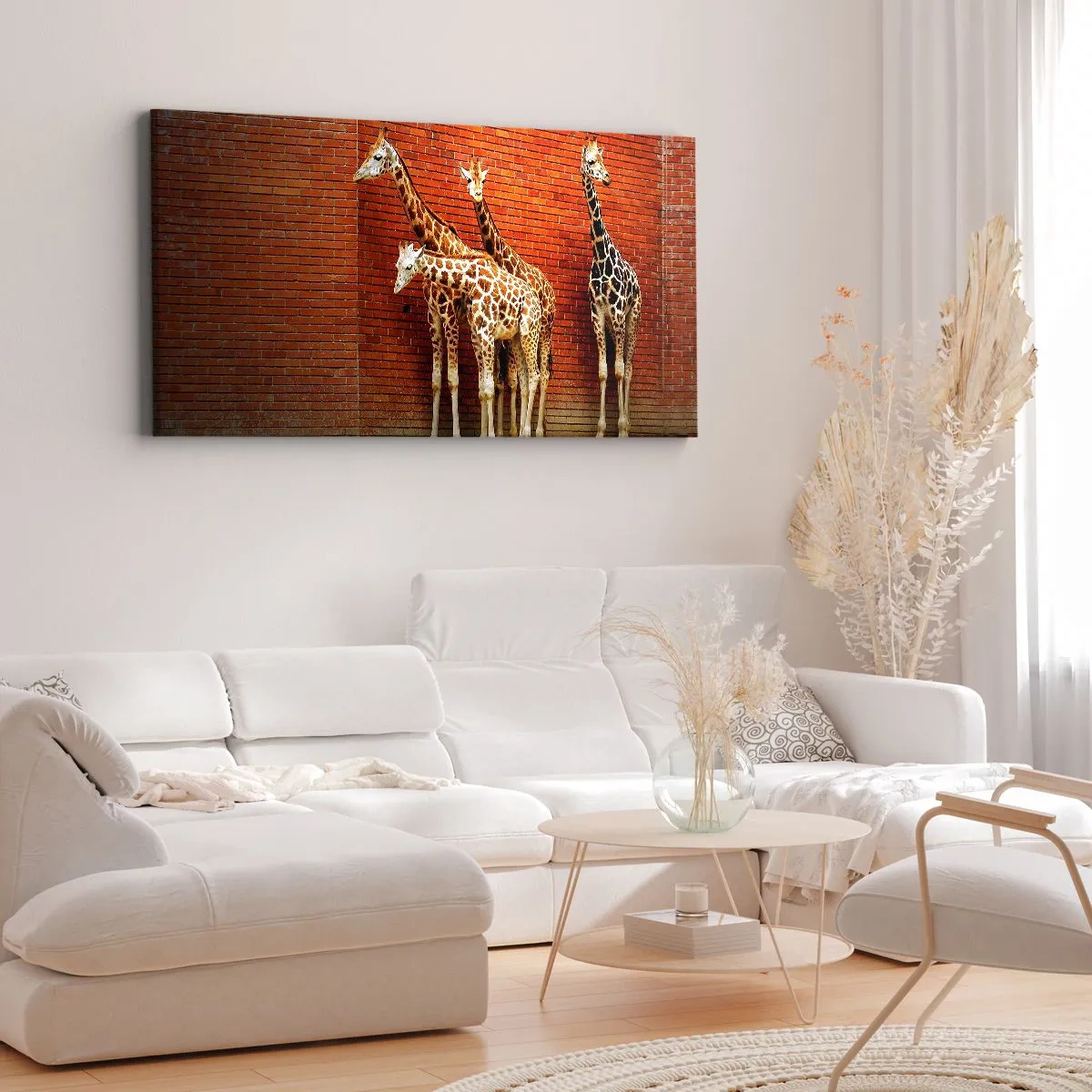 Schilderen op canvas - Zie je acacia? - 100x40 cm