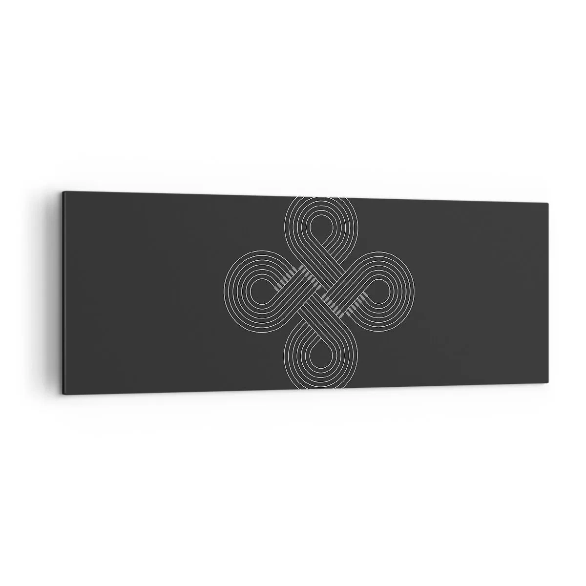 Schilderen op canvas - In de Keltische geest - 140x50 cm